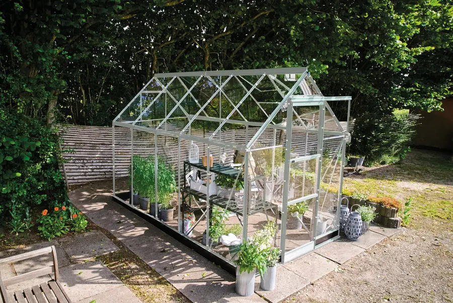 ICON 6 · 6.1 m² (6' x 10') Mill w/3 mm Toughened Glass